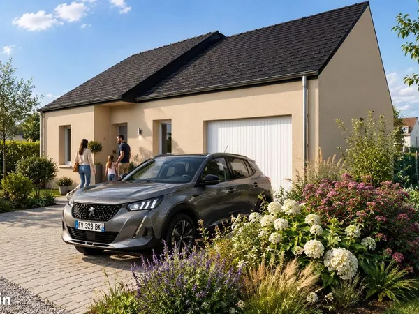 Projet de construction d'une maison 62 m² avec terrain à HEDE (35)