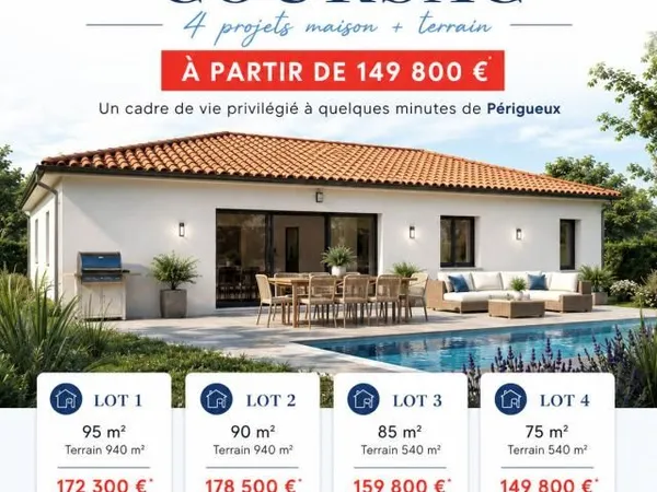 Maison 4 pièces 90 m²