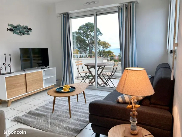 T2 meublé 33 m² avec VUE MER et balcon
