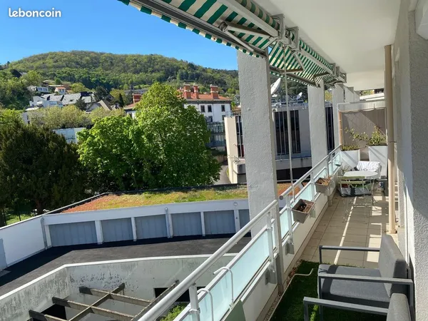 Appartement T2 meublé 50m². Grand balcon. Chamalières Carrefour Europe