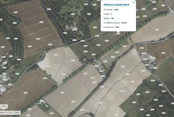 Vends terrain