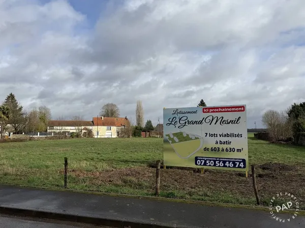Terrain 622 m²
