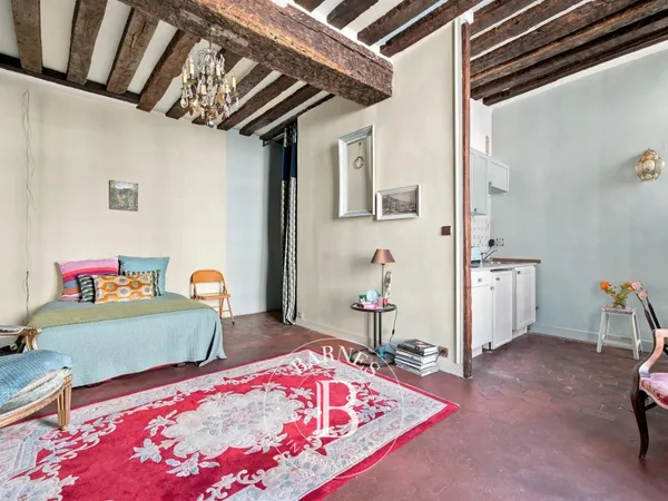 Vente Appartement - Paris 3 - Rue du Pont aux Choux - Charme de l'Ancien - Studio