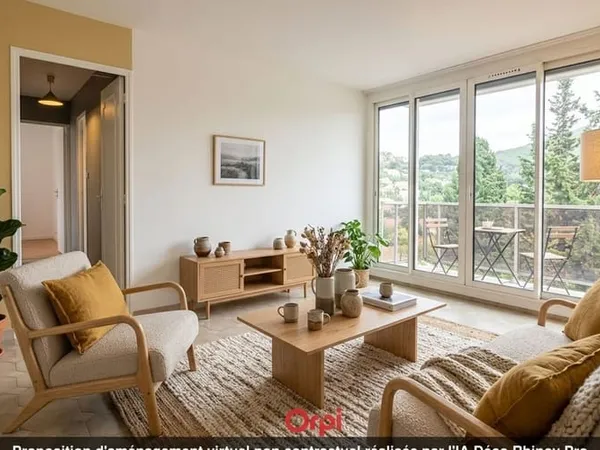 Appartement 4 pièces 64 m²