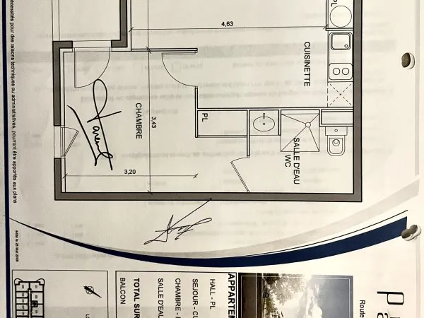 Vends appartement plein sud