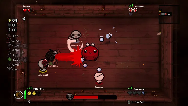 The Binding of Isaac Repentance+ : le guide du co-op en ligne à 4 et du crossplay Steam-Epic