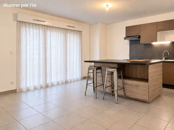 Appartement 3 pièces 60 m²