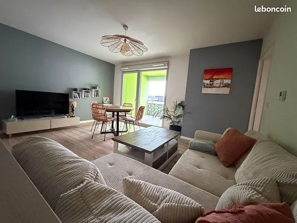 Appartement 3 pièces 63 m²