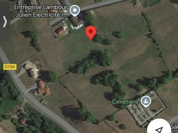 Terrain 810 m² Saint Ondras