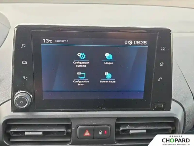 Peugeot Partner fourgon m 650 kg bluehdi 100 s&amp;s bvm6 — photo 14