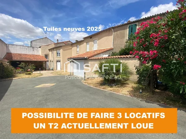 Maison de ville 4 chambres au total Possibilité de créer jusqu'à 3 logements locatifs