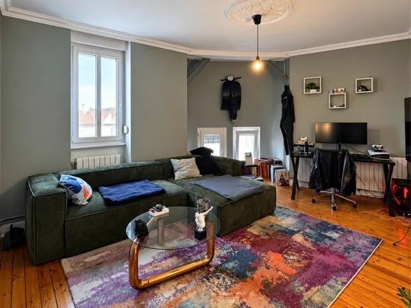🏠 F3 MEUBLÉ 63 m² — Gare à 2 min — Luxembourg 35/40 min