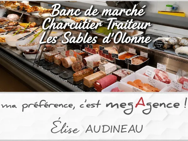 BANC DE MARCHE ALIMENTAIRE - LES SABLES D'OLONNE