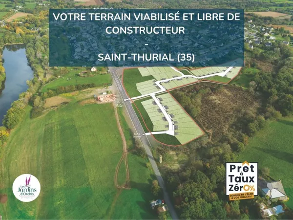 Terrain en lotissement 372 m²