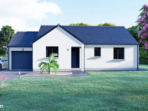 Projet de construction d'une maison 71.75 m² avec terrain à TREILLIERES (44)