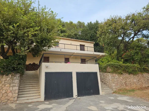 4 pièces meublé 112.92m2 avec jardin parking garage