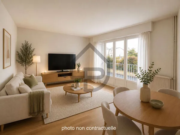 Appartement 2 pièces 38 m²
