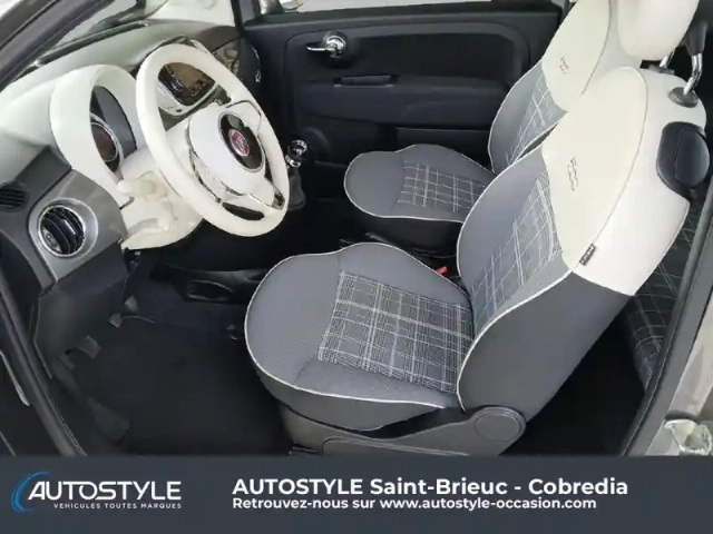 Fiat 500 1.2 8v 69ch lounge — photo 13