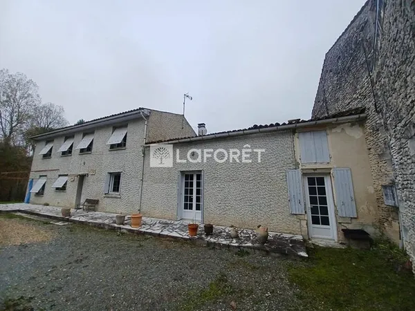 Maison Gensac La Pallue 6 pièces 177 m2
