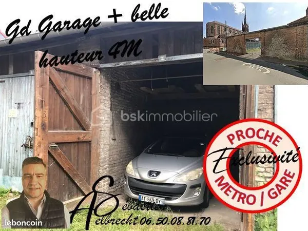 Garage/box 11 m² Lille