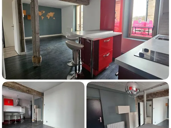 Appartement T2 meublé - Proche gare en centre-ville
