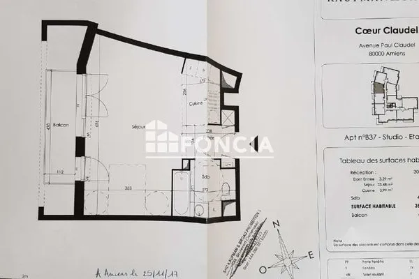 Appartement 1 pièce 40 m²