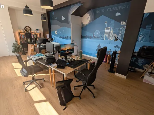Bureaux 70 m² - Saint-Sébastien-sur-Loire - face gare de Vertou - 900 HT