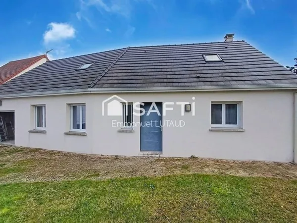 Maison de plain-pied 8 pièces 128 m²