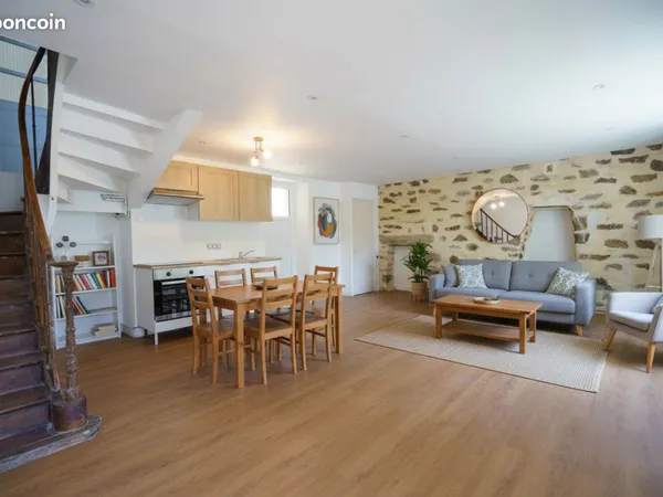 🏡 Douarnenez centre-ville - Maison de charme, terrasse sur la falaise
