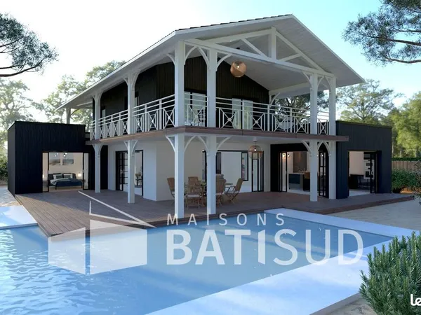 Projet de construction d'une maison 163 m² avec terrain à LANTON (33)