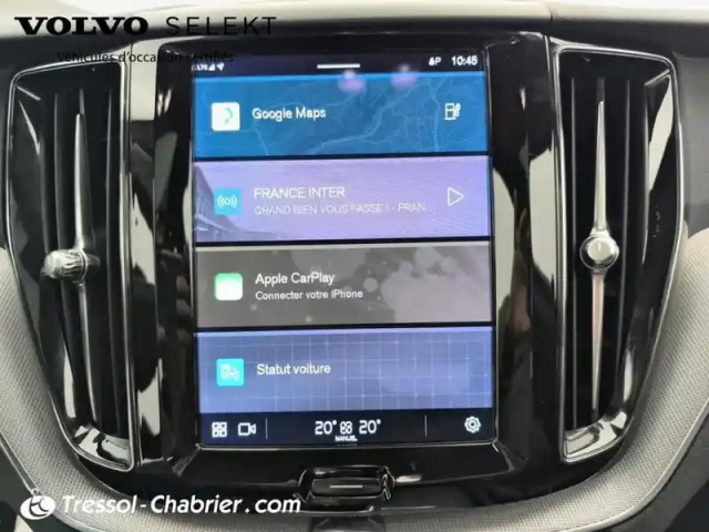 Volvo Xc60 t6 awd hybride rechargeable 253 ch+145 ch geartronic 8 plus style dark — photo 22