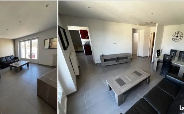 Appartement meublé 3 pièces