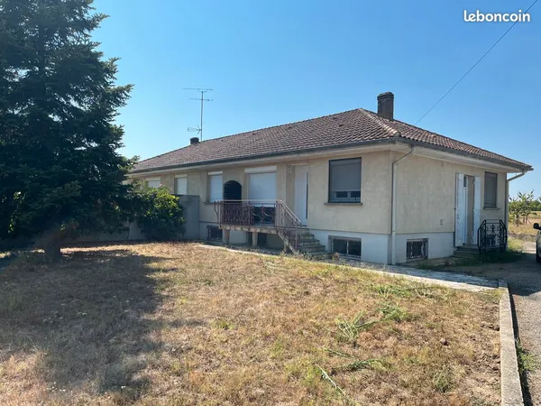 LOCATION Maison T3 de 70 m² avec jardin et sous sol proche toutes commodités- Castaing/Marmande