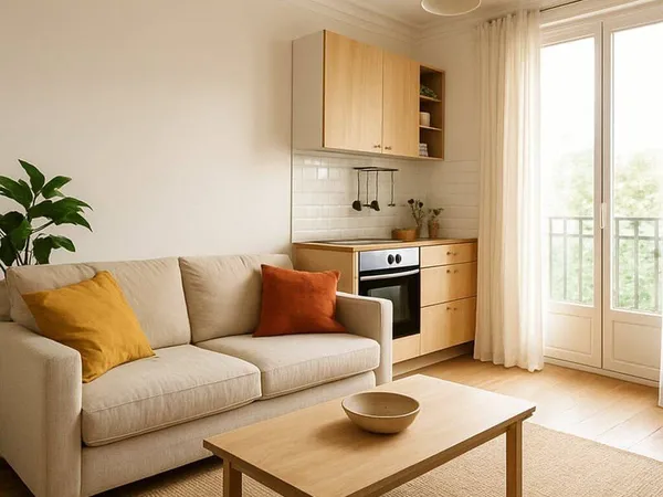 Appartement 2 pièces 39 m²