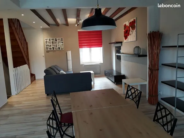 Duplex meuble a louer