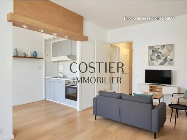 Studio 1 pièce 29 m²