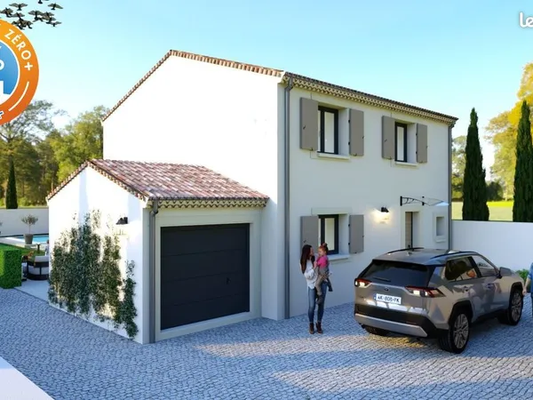 Projet de construction d'une maison 104 m² avec terrain à BAGNOLS-SUR-CEZE (30)