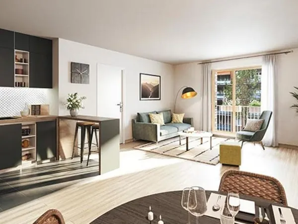2 PIÈCES de 37m² + EXT(S) DE 11m² + PKG(s)