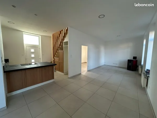Maison 91m², 2 chambres