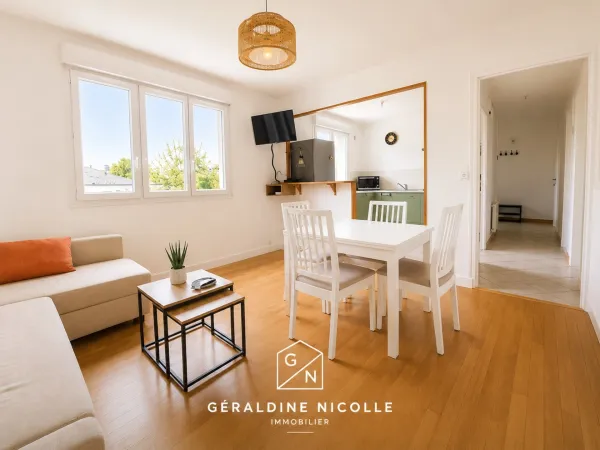Appartement gare à pied - 62m2 - 3 chambres