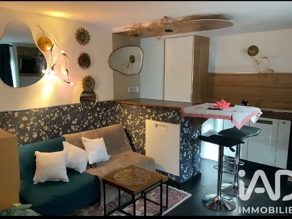 Studio 1 pièce 22 m²