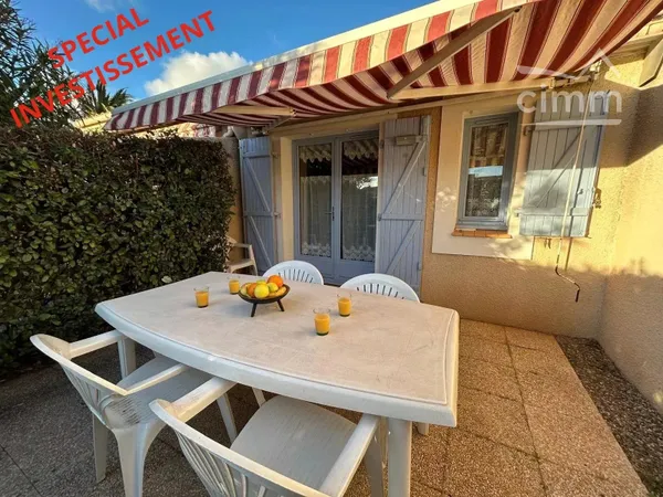 Pavillon en résidence avec piscine