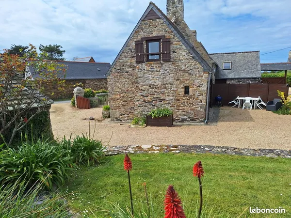Petite Maison T2 Tt confort WIFI au calme bord de mer à 10mn de Lannion