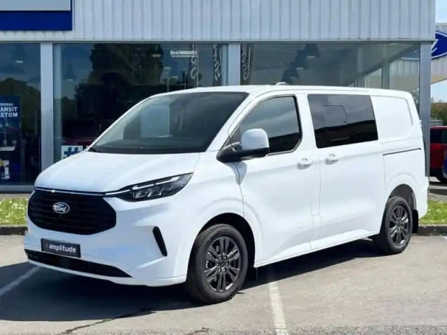 Ford Custom transit  fg 320 l1h1 2.0 ecoblue 170ch cabine approfondie limited bva8 — photo 1