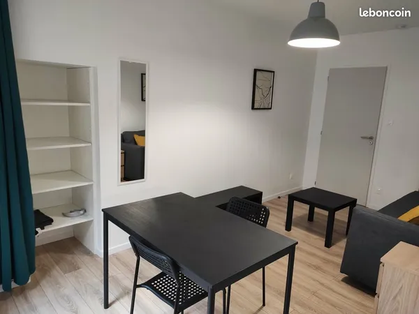 A louer - Appartement T1 Meublé et Équipé