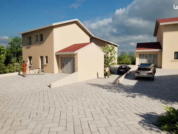 Maison 4 pièces-90m²+18m² de garage