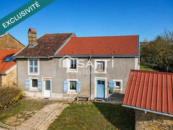 Maison de campagne à fort potentiel