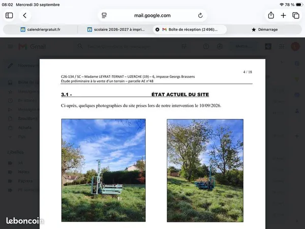 Terrain constructible à prix cassé