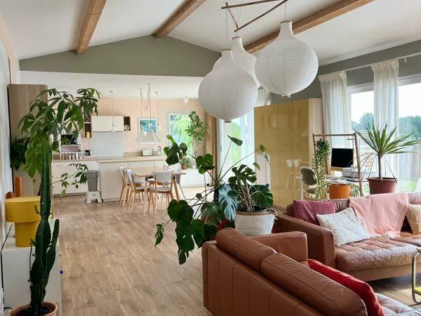 Maison contemporaine 115 m2 avec piscine