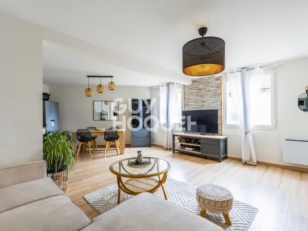 Appartement à vendre de 3 pièces de 74 m²